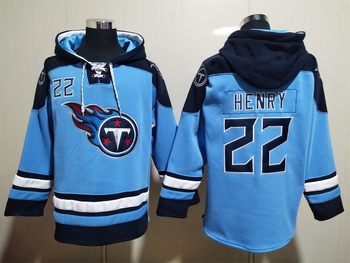 Tennessee Titans 22# HENRY stitched hoodie MEN WOMEN YOUTH S-6XL SIZE