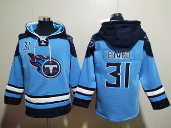 Tennessee Titans 31# BYARD stitched hoodie MEN WOMEN YOUTH S-6XL SIZE