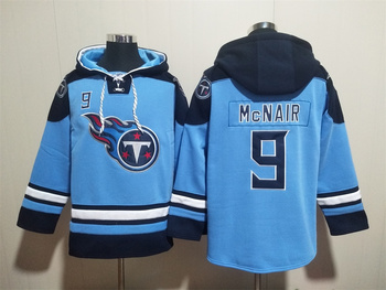 Tennessee Titans 9# McNAIR stitched hoodie MEN WOMEN YOUTH S-6XL SIZE