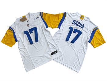 Los Angeles Rams 17 Puka Nacua yythkg MEN WOMEN YOUTH S-6XL SIZE