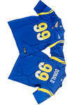 公羊99号蓝色传奇三代球衣–Los Angeles Rams 99_ Aaron Donald Nike_yyth