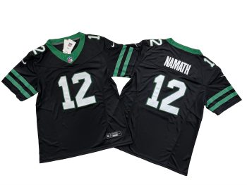 New York Jets  12 Joe Namath MEN WOMEN YOUTH S-6XL SIZE