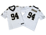 圣徒94号白色传奇三代球衣–New Orleans Saints 94_ Cameron Jordan Nike_