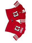 女装49人13号复古红色传奇三代–San Francisco 49ers 13_ Brock Purdy Wome