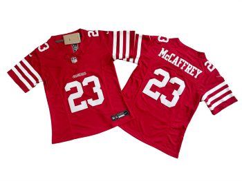 San Francisco 49ers 23  Christian McCaffrey yythk MEN WOMEN YOUTH S-6XL SIZE