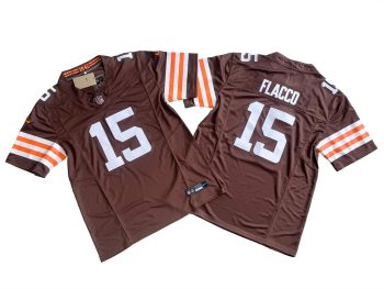 Cleveland Browns  15 Joe Flacco yythk MEN WOMEN YOUTH S-6XL SIZE