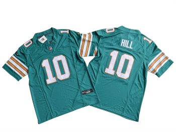 Miami Dolphins 10 Tyreek Hill Vapor MEN WOMEN YOUTH S-6XL SIZE