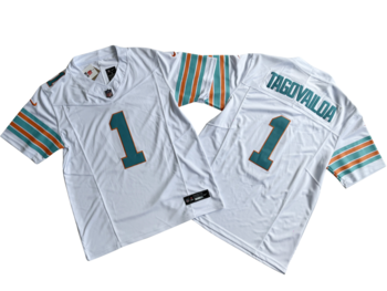 Miami Dolphins 1 Tua Tagovailoa Vapo MEN WOMEN YOUTH S-6XL SIZE