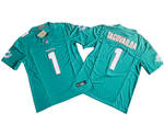 Miami Dolphins 1 Tua Tagovailoa Vapor MEN WOMEN YOUTH S-6XL SIZE