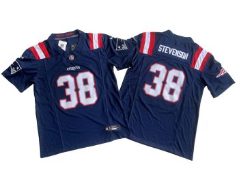 New England Patriots 38 Rhamondre Stevenson yyth MEN WOMEN YOUTH S-6XL SIZE