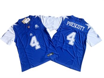 Dallas Cowboys 4 Dak Prescott Vapor MEN WOMEN YOUTH S-6XL SIZE