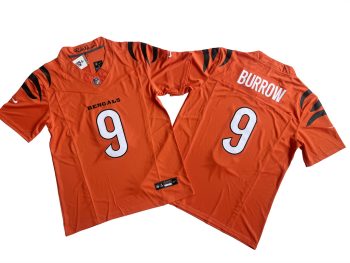 Cincinnati Bengals 9 Joe Burrow Vapor MEN WOMEN YOUTH S-6XL SIZE