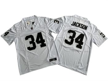 Las Vegas Raiders  34 Bo Jackson MEN WOMEN YOUTH S-6XL SIZE