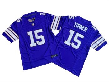 Minnesota Vikings 15 Dallas Turner MEN WOMEN YOUTH S-6XL SIZE
