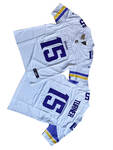 维京人15号白色传奇三代–Minnesota Vikings 15_ Dallas Turner Nike Vap