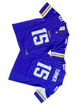 Minnesota Vikings 15 Dallas Turner Purple MEN WOMEN YOUTH S-6XL SIZE