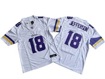 Minnesota Vikings 18 Justin Jefferson yythk MEN WOMEN YOUTH S-6XL SIZE