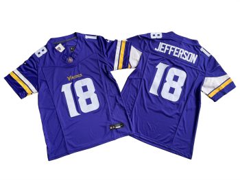 Minnesota Vikings 18 Justin Jefferson yythk MEN WOMEN YOUTH S-6XL SIZE