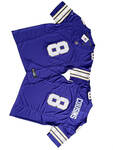 维京人8号复古紫色传奇三代球衣–Minnesota Vikings 8_ Kirk Cousins Nike Va