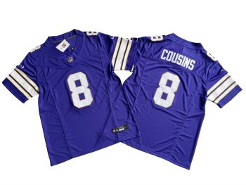 Minnesota Vikings 8 Kirk Cousins Va MEN WOMEN YOUTH S-6XL SIZE