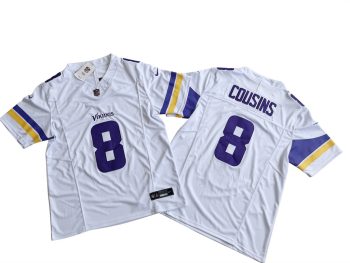 Minnesota Vikings 8 Kirk Cousins Vapo MEN WOMEN YOUTH S-6XL SIZE