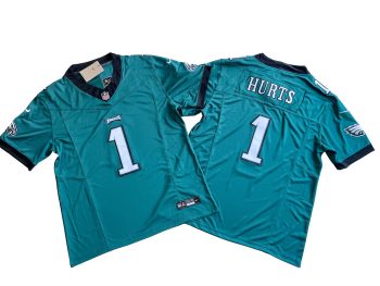 Philadelphia Eagles  1 Jalen Hurts yy MEN WOMEN YOUTH S-6XL SIZE
