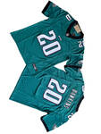 老鹰20号墨绿色传奇三代球衣–Philadelphia Eagles 20_ Brian Dawkins Nik