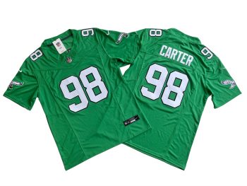 Philadelphia Eagles 98 Jalen Carter Va MEN WOMEN YOUTH S-6XL SIZE