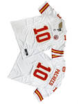 酋长10号白色传奇三代球衣–Kansas City 10_ Isiah Pacheco Nike Vapor_yy