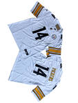 钢人14号白色传奇三代球衣–Pittsburgh Steelers 14_ George Pickens Nike_yythkg