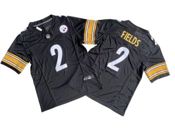 Pittsburgh Steelers 2 Justin Fields yyt MEN WOMEN YOUTH S-6XL SIZE