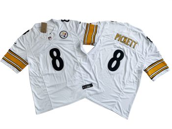 Pittsburgh Steelers 8  Kenny Pickett MEN WOMEN YOUTH S-6XL SIZE