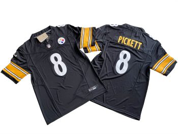 Pittsburgh Steelers 8  Kenny Pickett yythk MEN WOMEN YOUTH S-6XL SIZE