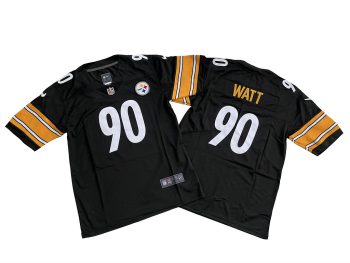 Pittsburgh Steelers 90 T.J. Watt Black MEN WOMEN YOUTH S-6XL SIZE
