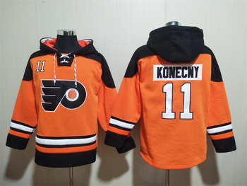 #11 Travis Konecny Philadelphia Flyers stitched hoodie jersey MEN WOMEN YOUTH S-6XL SIZE