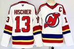 #13 Nico Hischier New Jersey Devils Breakaway stitched hockey jersey-white MEN WOMEN YOUTH S-6XL SIZE