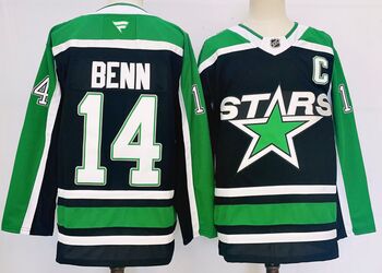 #14 Jamie Benn Dallas Stars stitched Hockey Jersey black MEN WOMEN YOUTH S-6XL SIZE