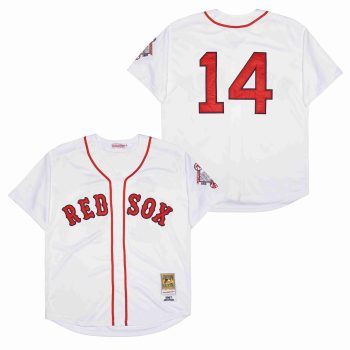#14 Jim Rice Boston Red Sox Jersey Mitchell & Ness men women youth size S-6XL