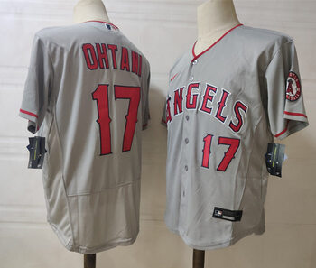 #17 Shohei Ohtani Los Angeles Angels City Connect grey MEN WOMEN YOUTH S-6XL SIZE