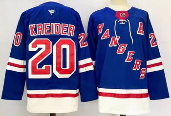 #20 Chris Kreider New York Rangers stitched hockey jersey MEN WOMEN YOUTH S-6XL SIZE