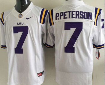 2015 LSU Tigers #7 Patrick Peterson Football Jersey MEN WOMEN YOUTH S-6XL SIZE