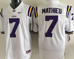 2015 LSU Tigers 7 MATHIEU Football Jersey MEN WOMEN YOUTH S-6XL SIZE