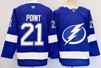 #21 Brayden Point Blue Tampa Bay Lightning  stitched hockey jersey MEN WOMEN YOUTH S-6XL SIZE