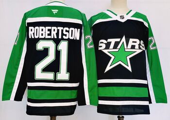 #21 Jason Robertson Dallas Stars stitched Hockey Jersey MEN WOMEN YOUTH S-6XL SIZE