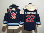 #22 BJORKSTRAND Seattle Kraken stitched hoodie jersey MEN WOMEN YOUTH S-6XL SIZE