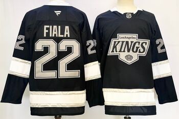 #22 Kevin Fiala Los Angeles Kings Premier Breakaway stitched hockey jersey MEN WOMEN YOUTH S-6XL SIZE