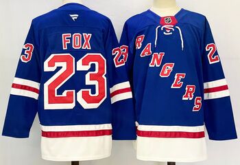 #23 Adam Fox New York Rangers stitched hockey jersey-blue MEN WOMEN YOUTH S-6XL SIZE