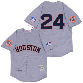 #24 Wynn Houston Astros retro baseball Jersey white men women youth size S-6XL