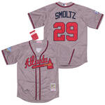 #29 John Smoltz Atlanta Braves 1999 Mitchell & Ness men women youth size S-6XL
