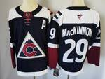 #29 Nathan MacKinnon Navy Colorado Avalanche stitched hockey jersey-navy MEN WOMEN YOUTH S-6XL SIZE